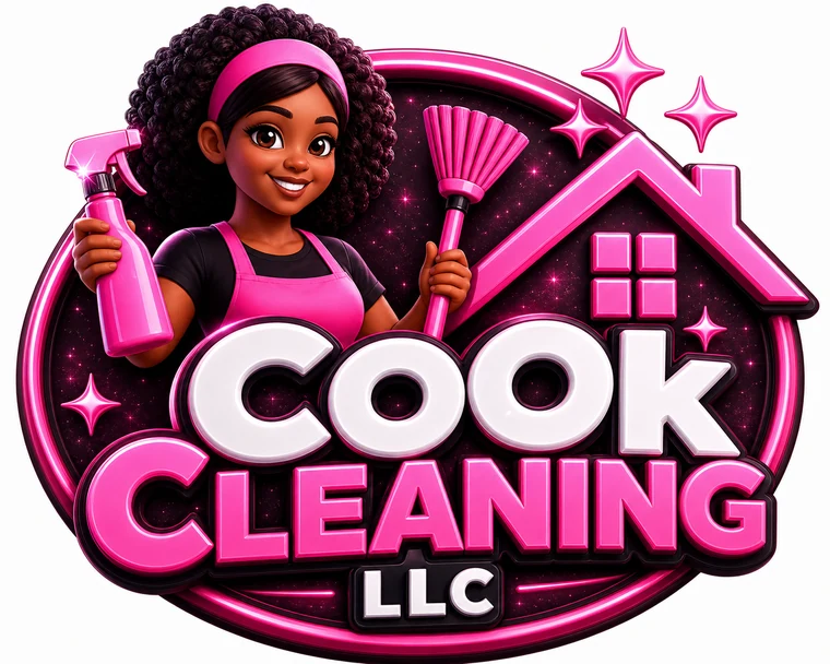 Cook Cleaning LLC logo for house cleaners in St. Cloud MN