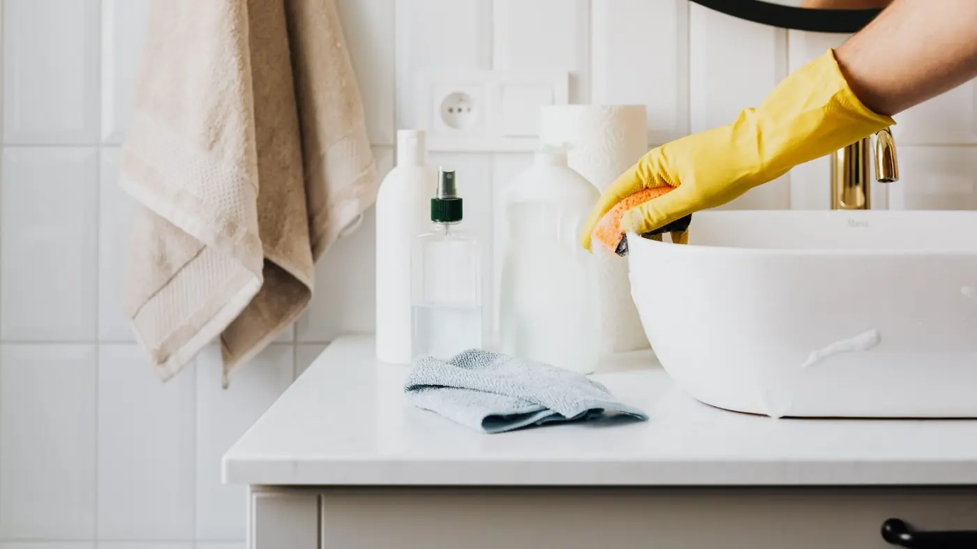 Deep cleaning sink service in St. Cloud MN by Cook Cleaning LLC
